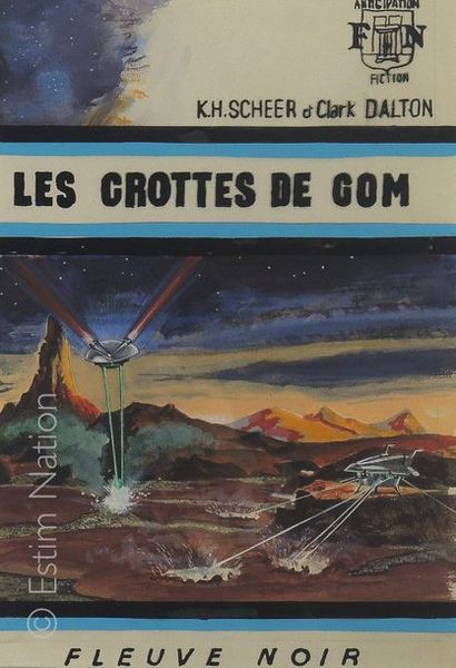 Gaston de SAINTE CROIX (1904-1977) Gaston de SAINTE CROIX (1904-1977)

"Paysage galactique"
Dessin...