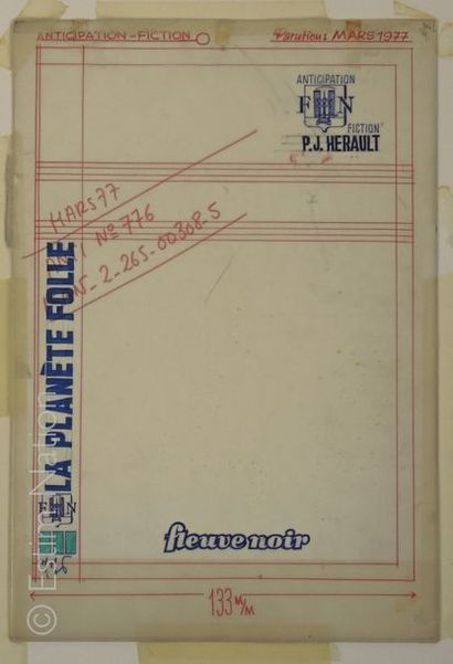 René BRANTONNE (1903-1979) René BRANTONNE (1903-1979)

"La planète folle"
Technique...