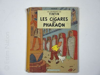 HERGÉ HERGE
Les aventures de Tintin. Les cigares du Pharaon. Casterman. E.O. couleur,...