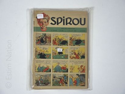 SPIROU SPIROU
Ensemble de 13 n° du magazine Spirou. 12ème année : n° 586 (7/7/1949)...