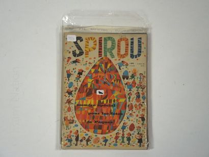 SPIROU SPIROU
Ensemble de 11 magazines Spirou : n°1092 au n°1102 du 28 mai 1959....