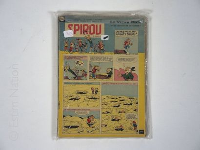 SPIROU SPIROU
Ensemble de 10 magazines Spirou : 23è année: n°1155 du 2 juin 1960...