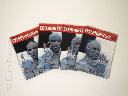 BILAL / BARANCO / DIONNET Ensemble de 4 albums "Exterminateur 17", numérotés 1 à...