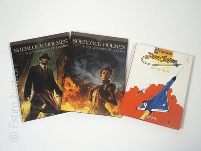 CORDURIE / LACI Réunion de 2 albums "Sherlock Holmes et les vampires de Londres"....
