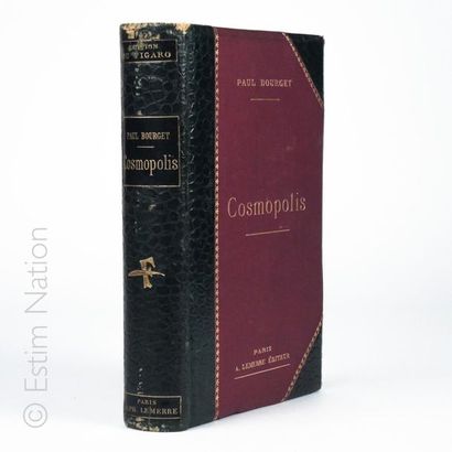 BOURGET (Paul) Cosmopolis
Illustrations Duez, Jeanniot et Myrbach
Collection édition...