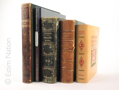 HISTOIRE Ensemble de 5 ouvrages dont Lavisse-la Renaissance, Histoire du peuple français-volume...