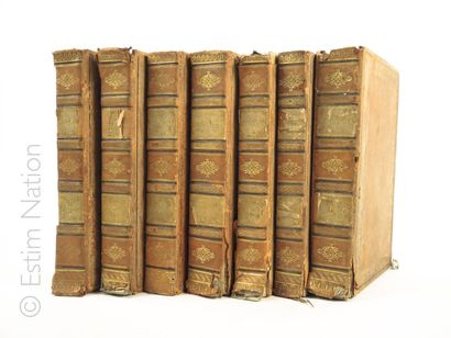 MOLIERE "OEuvres complètes de Molière", Paris, Lefevre, 1824, suite de 7 volumes...