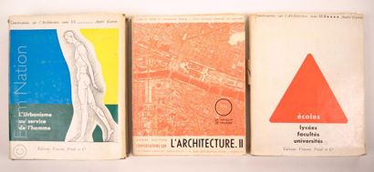 ARCHITECTURE - André GUITTON Ensemble de « conversation sur l'architecture » d'André...