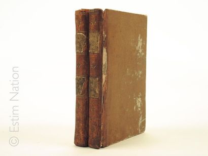 BERTIN "Oeuvres", Paris chez Ant. Aug. Renouard, 1806. 2 tomes
(état moyen) 