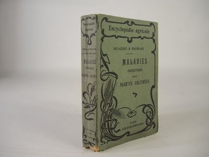 AGRICULTURE 'Maladies parasitaires des plantes cultivées'',par Delacroix,Paris,encyclopédie...
