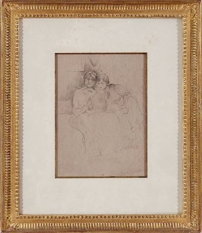 Berthe MORISOT (1841-1895) Berthe MORISOT (1841-1895)

Autoportrait avec ma fille,... Gazette Drouot
