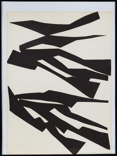 Alicia PENALBA (1918-1982) Alicia PENALBA (1918-1982)

Composition noir et blanc

Lithographie... Gazette Drouot
