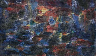 Jean LE MOAL (1909-2007) Composition abstraite-1966
Huile sur toile. Signé et daté...