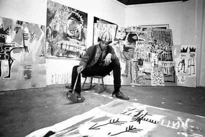 Pierre Houles Jean Michel Basquiat NYC

Tirage photo format 27,2 x 40,7 cm signé...