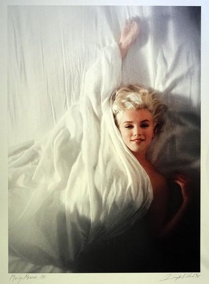 Douglas Kirkland Marilyn Monroe 

Tirage photo contrecollé sur aluminium format 102...
