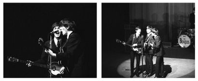 null The Beatles Versailles 1963

Tirage photo contrecollé format 35 x 90 cm signé...