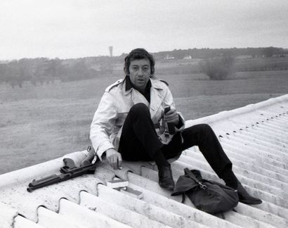 Alain NOGUES Serge Gainsbourg dans « Canabis 1969 » 

Tirage photo argentique format...