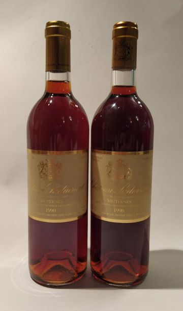 null 2 bouteilles CHÂTEAU SUDUIRAUT - 1er CC Sauternes 1982

Une étiquette légèrement...