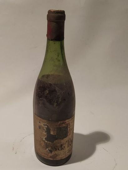 null 1 bouteille Clos de Tart Momessin. Bourgogne appellation contrôlée - 1943 daté...