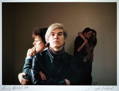 null Douglas Kirkland 

Andy Warhol 1970

Tirage couleur format 33,5 X 46,5 cm signé

Tampon...