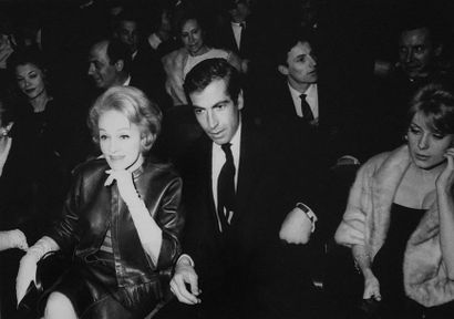 null Marlene Dietrich ,Roger Vadim et Catherine Deneuve 

Tirage argentique format...