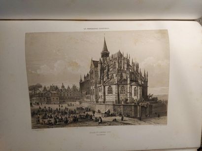 BENOIST et LALAISSE Illustrated Normandy, monuments, sites and costumes. Nantes,...
