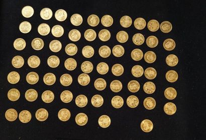 null AUTRICHE Ducat d'or: 67 exemplaires. 1915 (refrappe). Les 67 monnaies. Superbes....