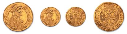 null ACHIATUS BARCSAI (1659-1660) Golden
ducat. Klausenbourg. 1659. 3,50 g.
A/ His...