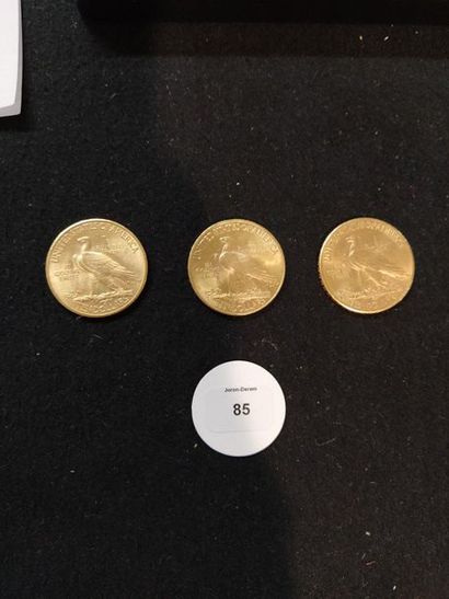null $10 gold, Indian head type: 3 copies.
1910D, 1911 and 1926.
All three currencies....