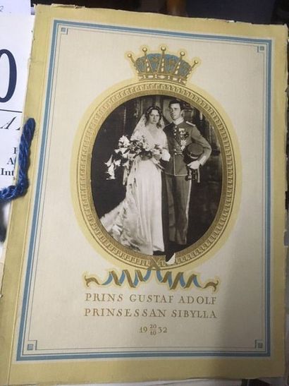 null Mariage du Prince Gustave-Adolphe de Suède avec la Princesse

Sibylle de Saxe-Cobourg...