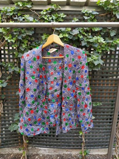 Jean Louis SCHERRER Jean Louis SCHERRER Boutique

Silk jacket with geometric motif...