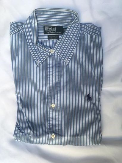 CELINE Set of 26 shirts including CELINE, Holland & Holland, Barbour, Lacoste, Mise...