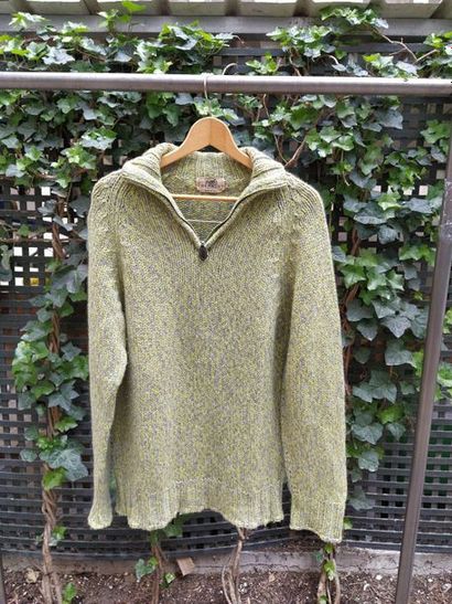 HERMES HERMES

Trucker neck sweater in mottled green and grey chinese china

Buffer...