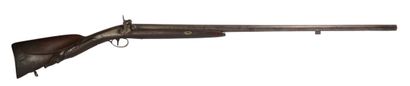 null Carabine type Warnant calibre 6mm (n° S42), canon lisse de 62cm, longueur totale...