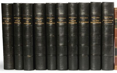 RENAN. Histoire des origines du christianisme. Michel Levy, 1884. +
Index. 7 volumes...