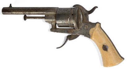 Spindle revolver type LEFAUCHEUX Cal 7 mm....