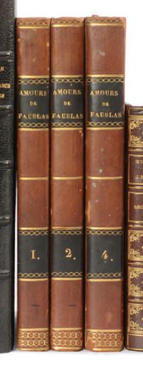 LOUVET DE COUVRAY. Faublas. 1825. 4 volumes, blond half calf of the period.