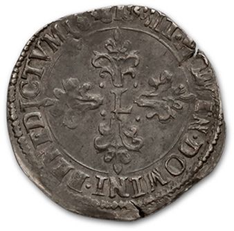 null Half franc, 10th type. 1638. Montpellier.
D. 1322. TB to TTB