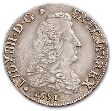 null 38 Royal coins from Charles VII to Louis XV in copper and silver: white, denier...
