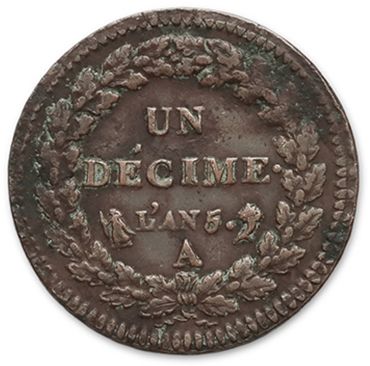 null DIRECTOIRE (1795-1799) 5 francs type Union et Force: 2 exemplaires. An 5 Paris...