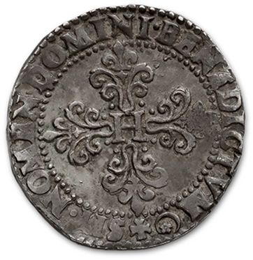 null Frank with flat collar. 1579. Angers.
D. 1130. TTB to superb.