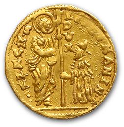 null ITALY Venice: Ludovico Manin (1789-1797)
Gold sequin. 3,43 g. 
 Fr. 1445. TTB...