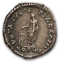 null Denarius: 4 copies. Antoninus (2 ex.) - Faustina - Julia Domna.
Join an Antoninian...