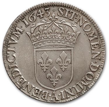 null Quarter shield, 1st type. 1643. Montpellier.
Quarter shield of Bearn. 1618....