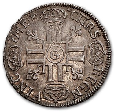 null 19 French royal coins from Charles VI to Louis XV in silver: blank, douzain,...