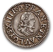 null Denier tournois. 1622. Essai en argent.
Ci. 1726. Rare. Presque superbe.