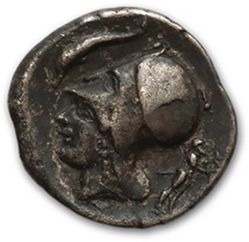 null CORINTHIA: Corinth (415-387 B.C.)
Statere. 8,22 g.
Head of Athena on the left....