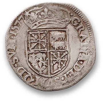 null Denarius: 4 copies.
CHÄTEAUDUN, R. de Clermont (1265-1290). 
 ISSOUDUN, Eude...