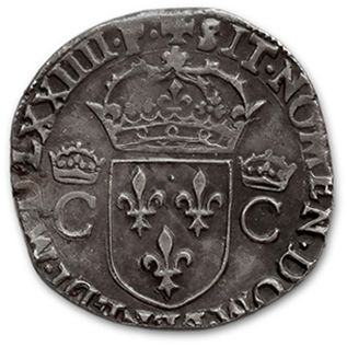 null Teston: 2 copies. 1574 Toulouse (in the name of Charles IX) and 1575 Nantes.
Franc...