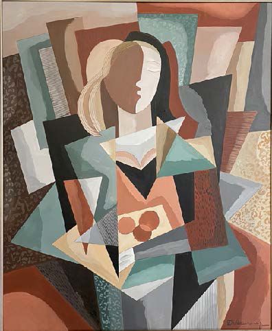 André DULAURENS (Né en 1918) 
Composition cubiste



Huile sur carton. Signé en bas...